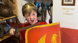 York Roman Bath Museum – Dressing Up Corner