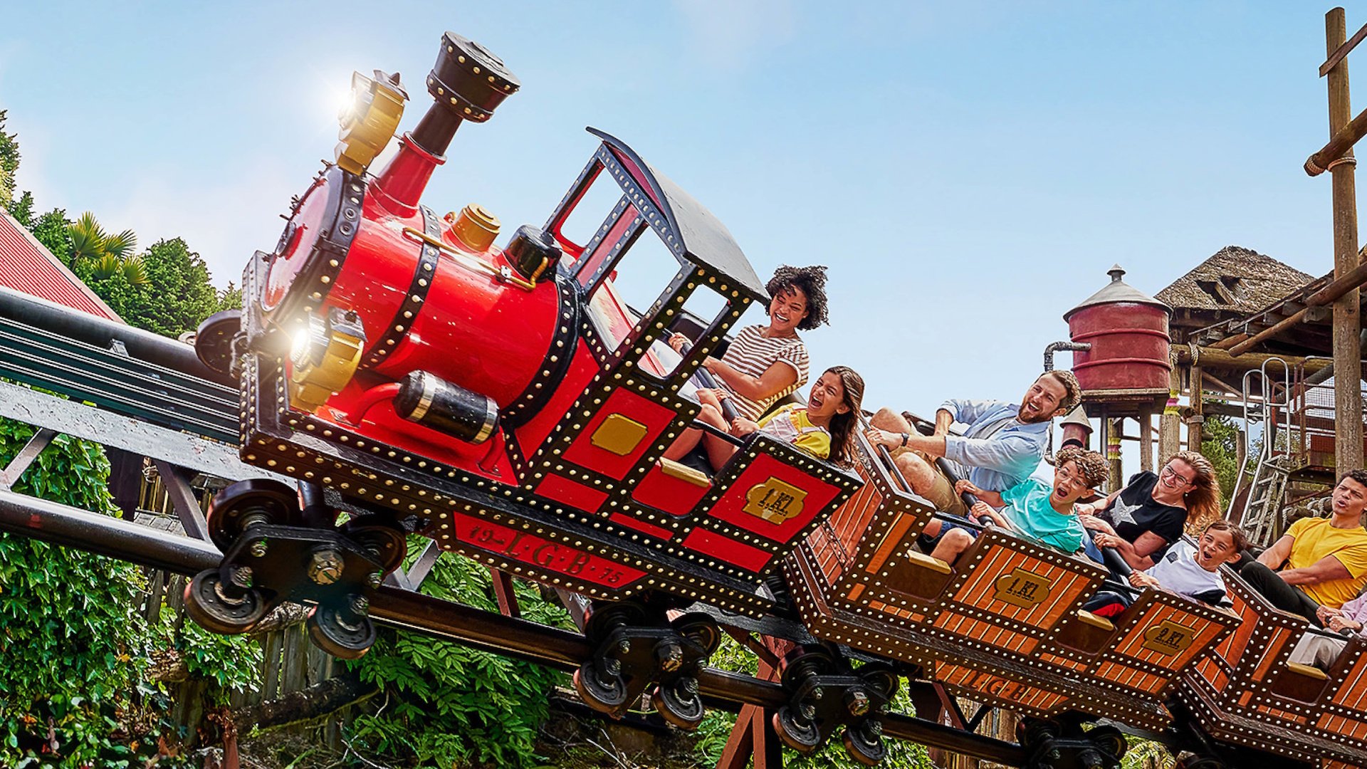 Alton Towers - Runaway Mine Train