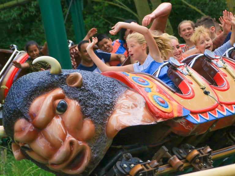 Twinlakes Park - Buffalo Stampede Coaster