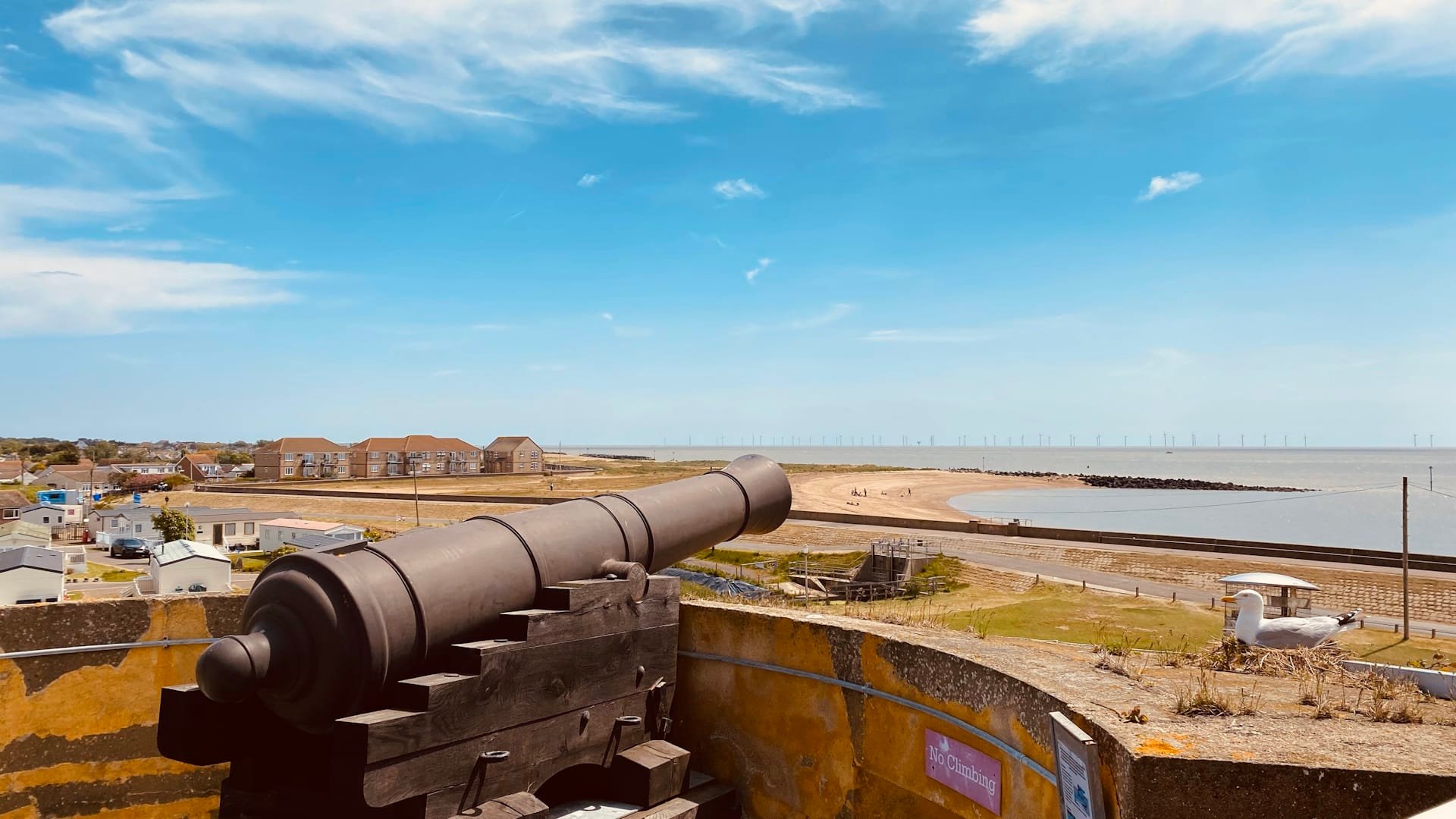 Jaywick Martello Tower - Rooftop Cannon