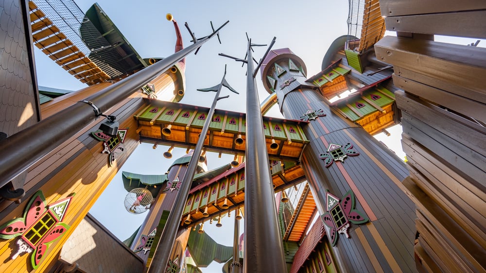 Lilidorei The Alnwick Garden - The Worlds Tallest Play Structure