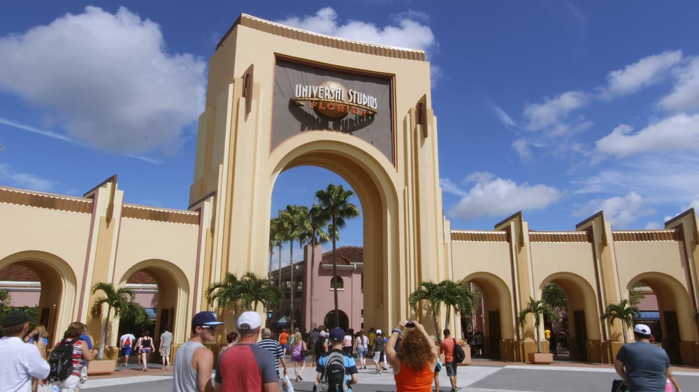 Universal Studios Florida - Theme Park Entrance