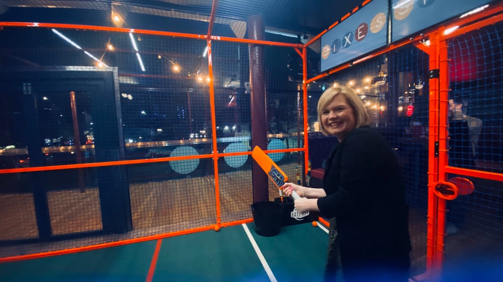 Sixes Social Cricket Headingley - In the Batting Net