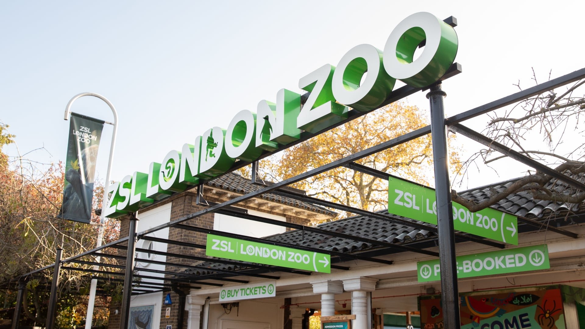 ZSL London Zoo - Main Entrance