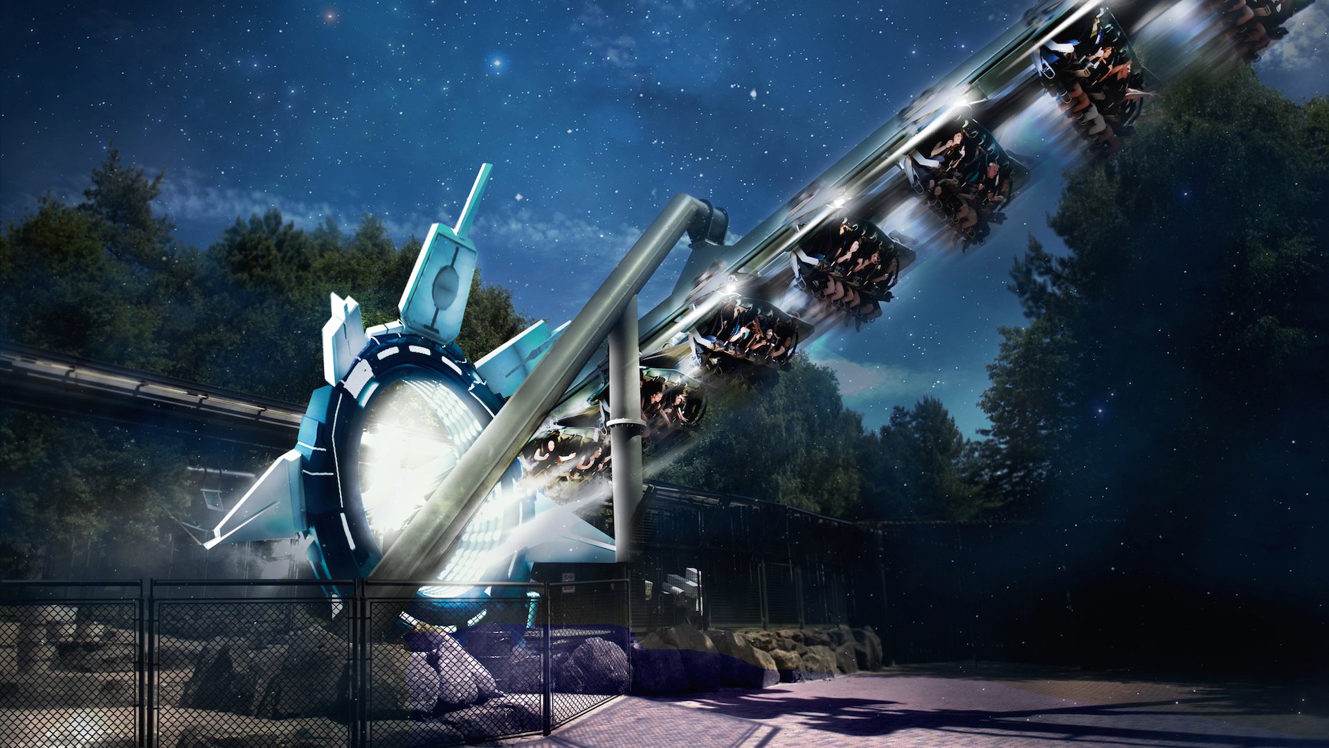 Alton Towers Resort - Galactica