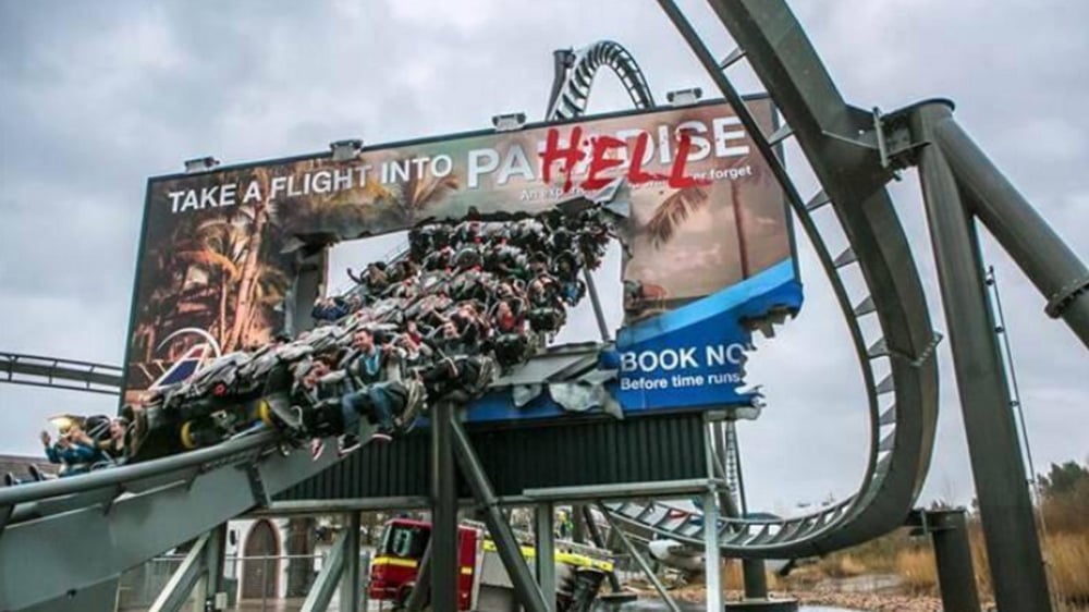 The Swarm - Into Hell Billboard