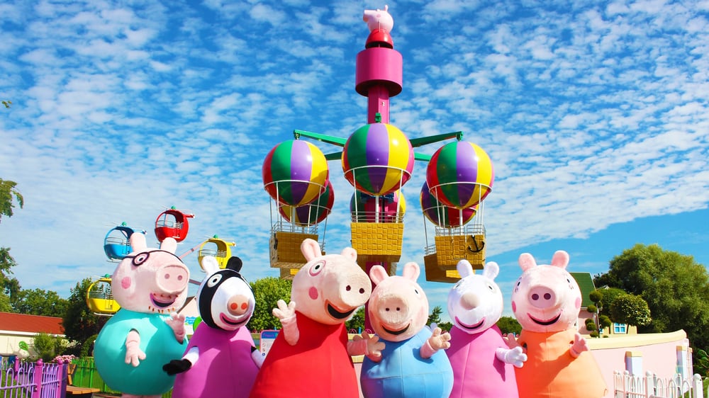 Peppa Pig Characters at Peppa Pig World
