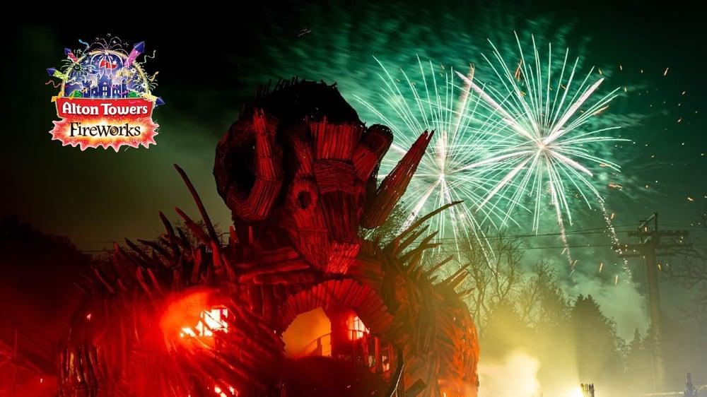 Wicker Man - Alton Towers Fireworks