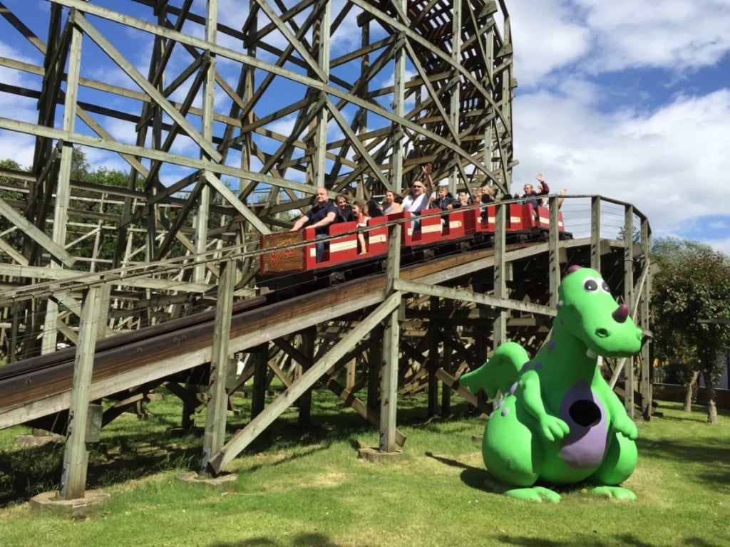Gullivers World Warrington - The Antelope Roller Coaster