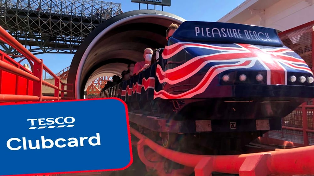Blackpool Pleasure Beach - Tesco Cubcard