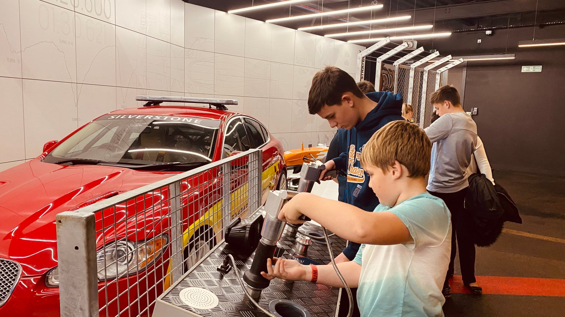 Silverstone Interactive Museum - Pit Stop Challenge