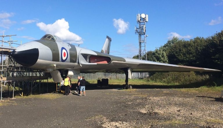 North East Land, Sea and Air Museum - Vulcan Bomber