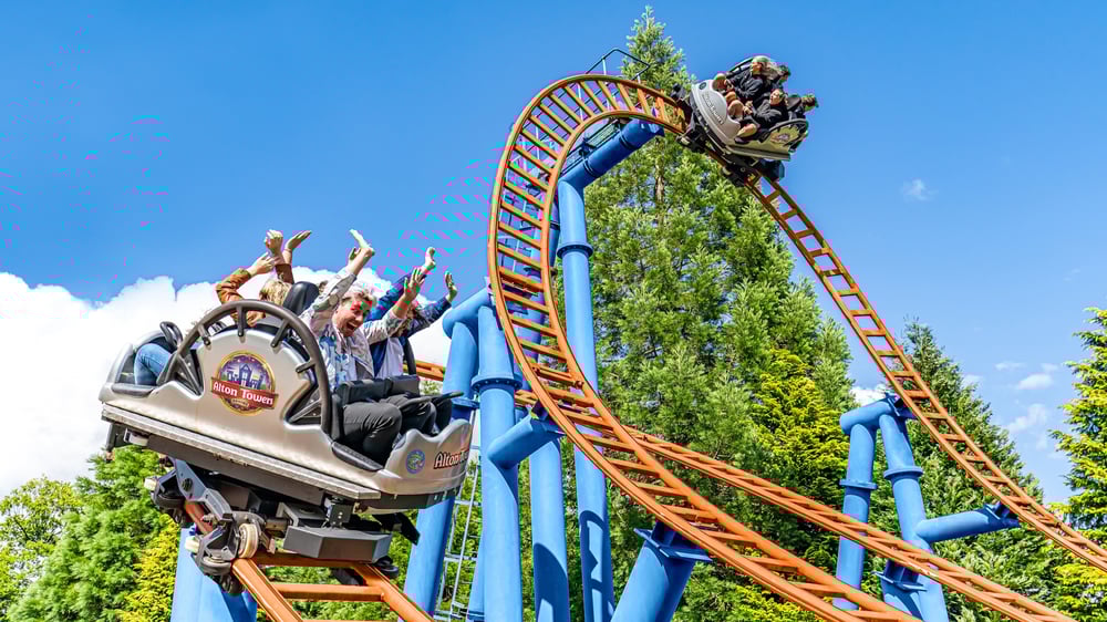 Spinball Whizzer - Alton Towers Resort