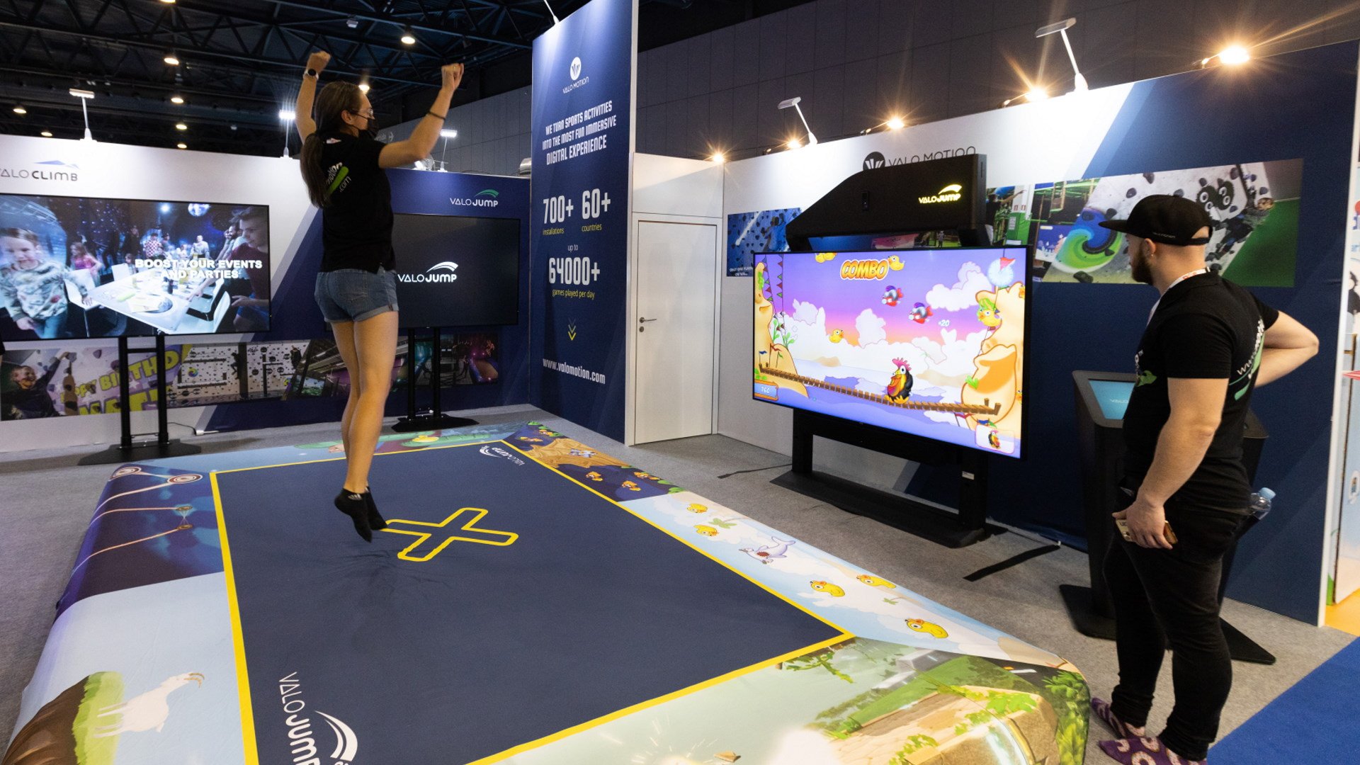 IAAPA Expo Europe - Interactive Trampoline