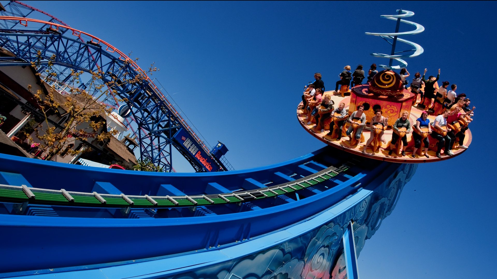 Blackpool Pleasure Beach - Avatar Airbender