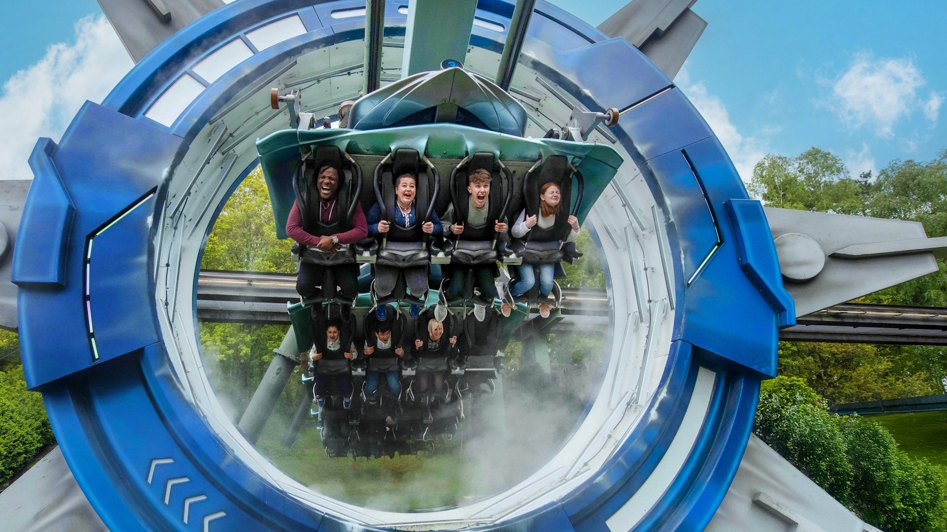 Alton Towers - Galactica