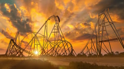 Thorpe Park Resort - Hyperia Sunset View