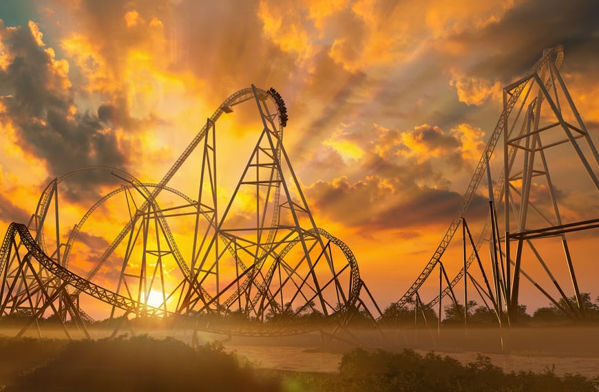 Thorpe Park Resort - Hyperia Sunset View