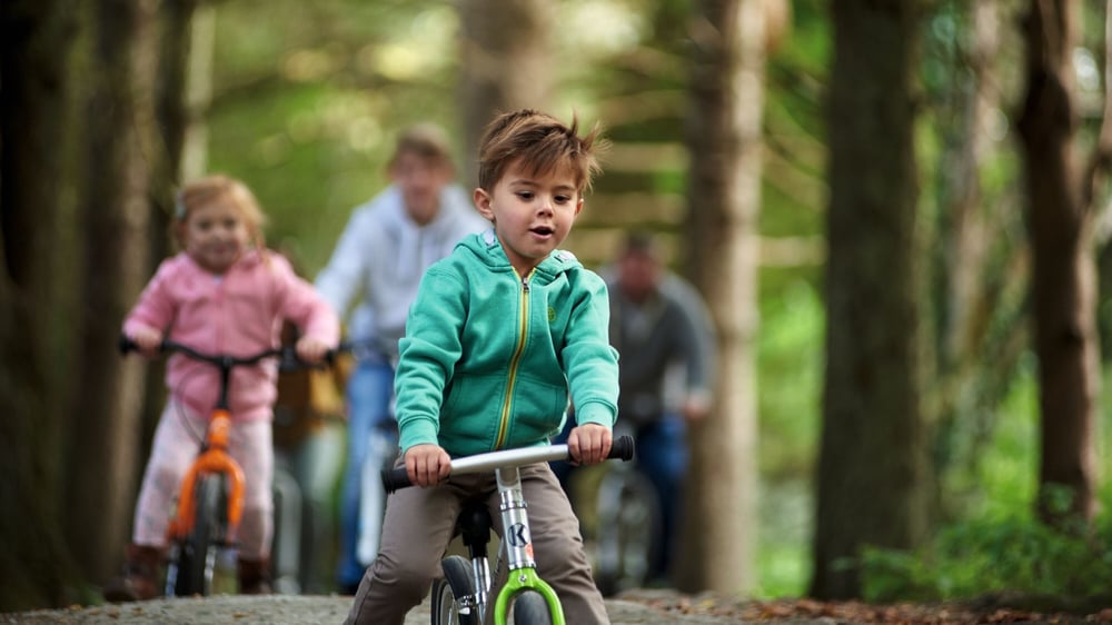Haven Holidays - Kids on Bikes