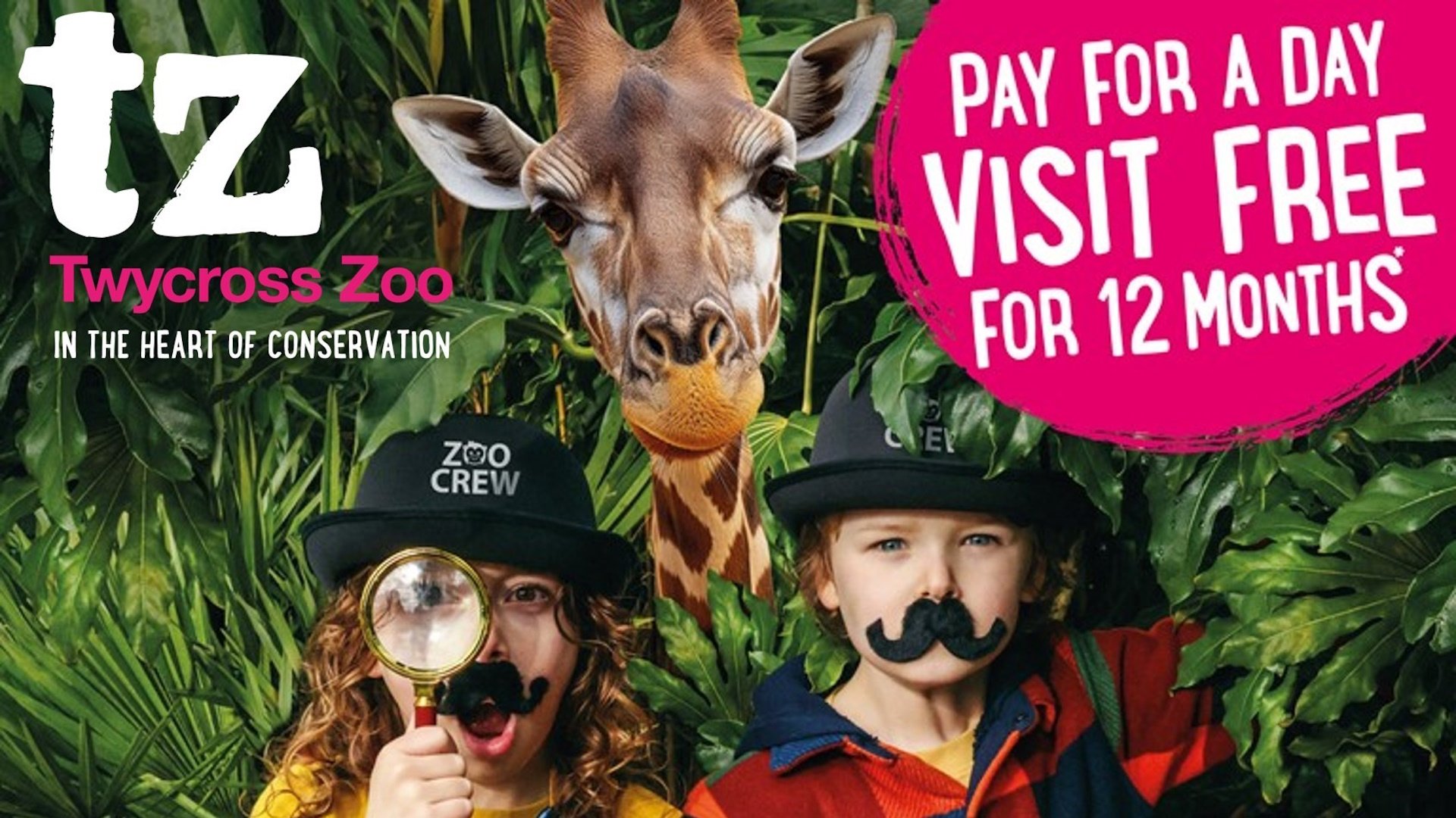 Twycross Zoo - 12 Month Free