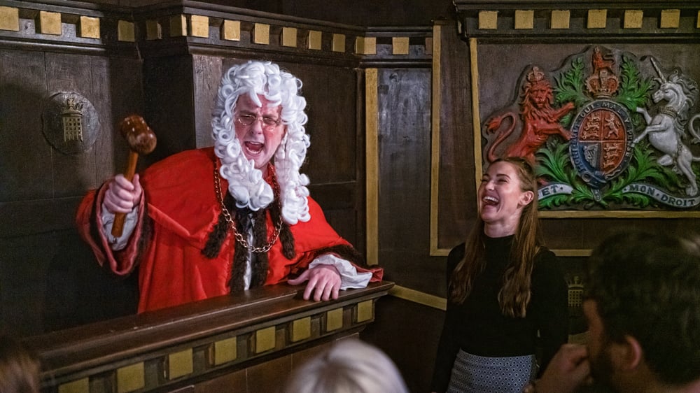 The London Dungeon - The Courtroom