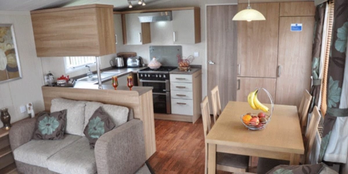 Flamingo Land Resort - Gold Caravan Interior