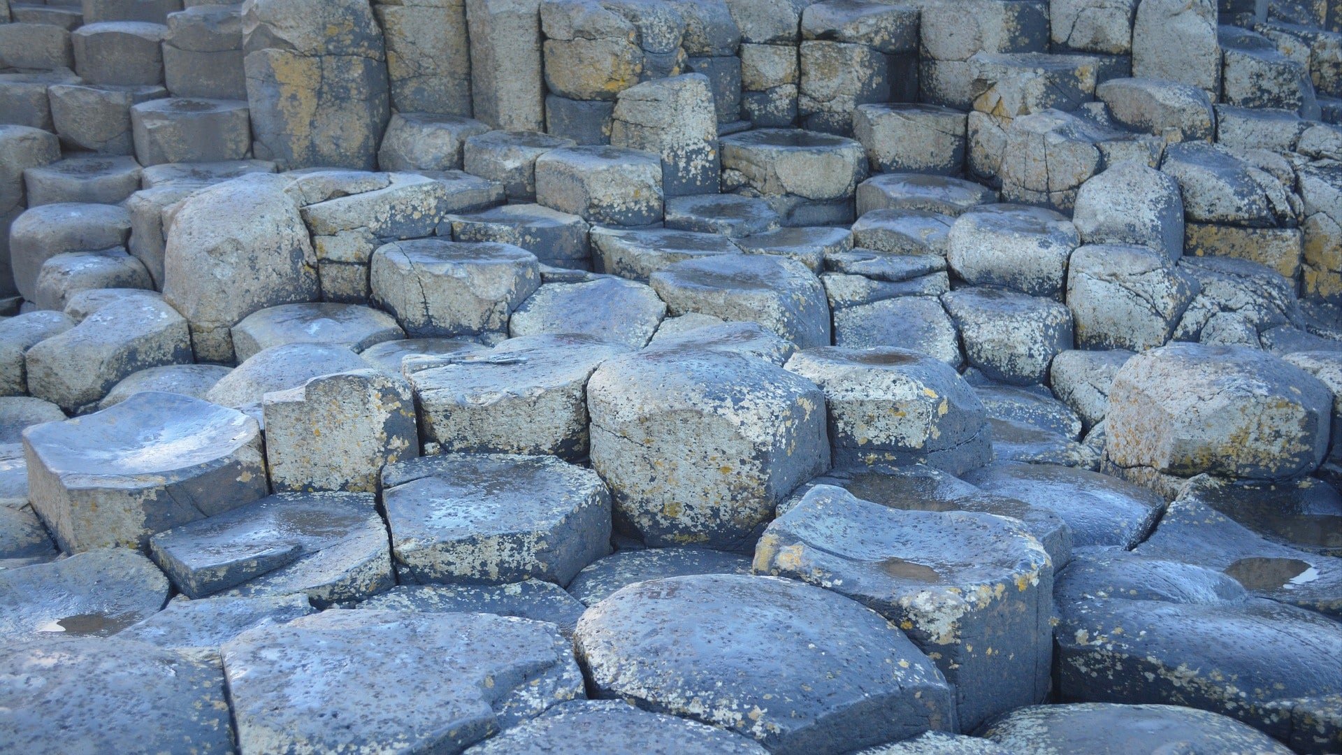 The Giants Causeway - Hexagonal Shapes