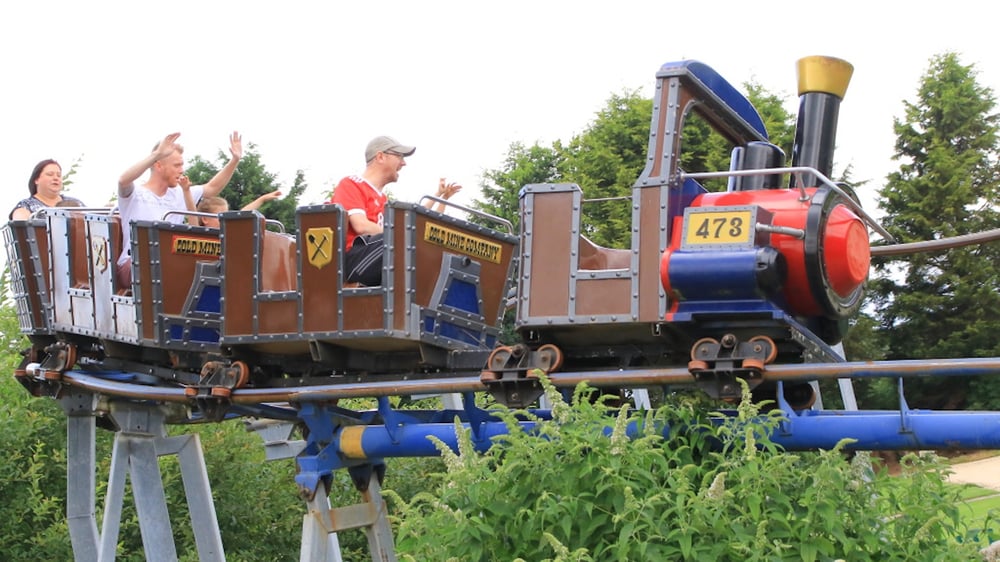 Wheelgate Park - High Hazel Mini Mine Roller Coaster
