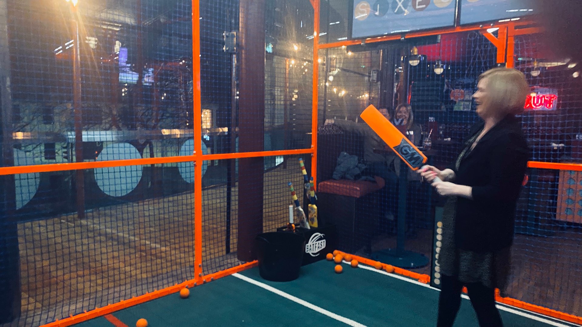 Sixes Social Cricket Headingley - In the Batting Net
