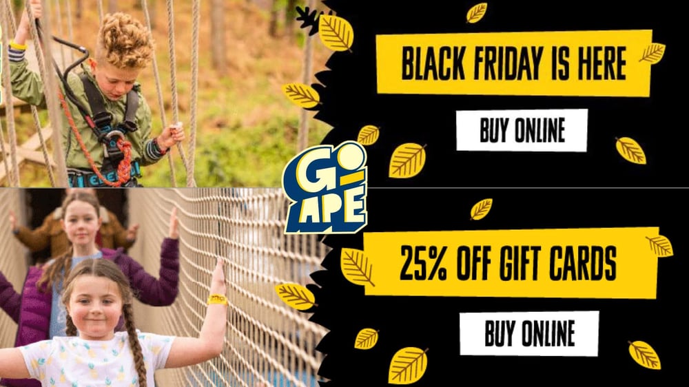 Go Ape Black Friday Sale