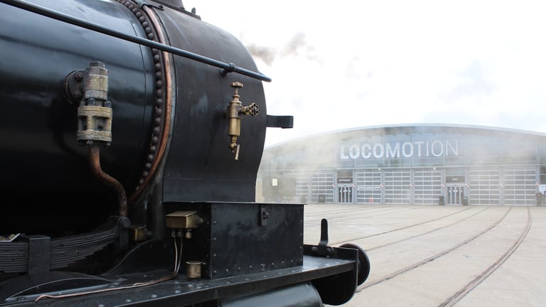 Locomotion Train Outside the Main Hall 768x432