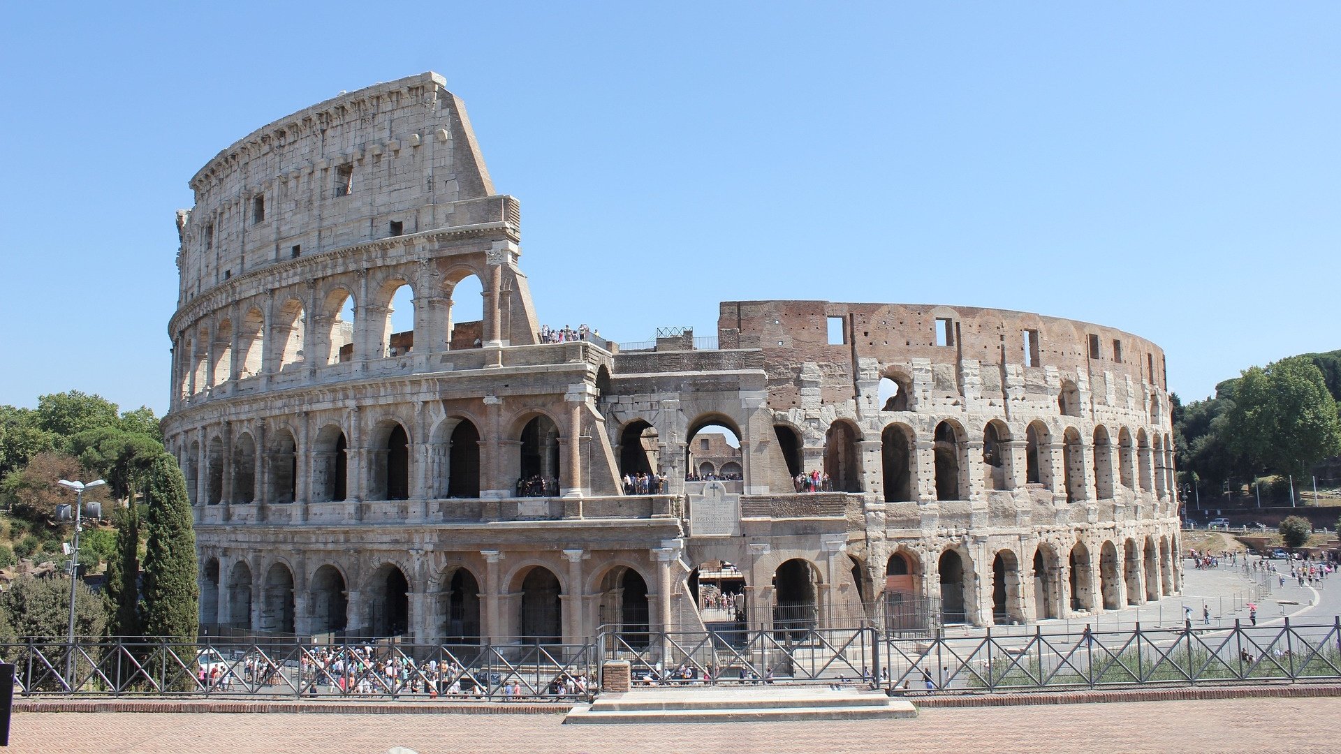 The Colosseum in Rome