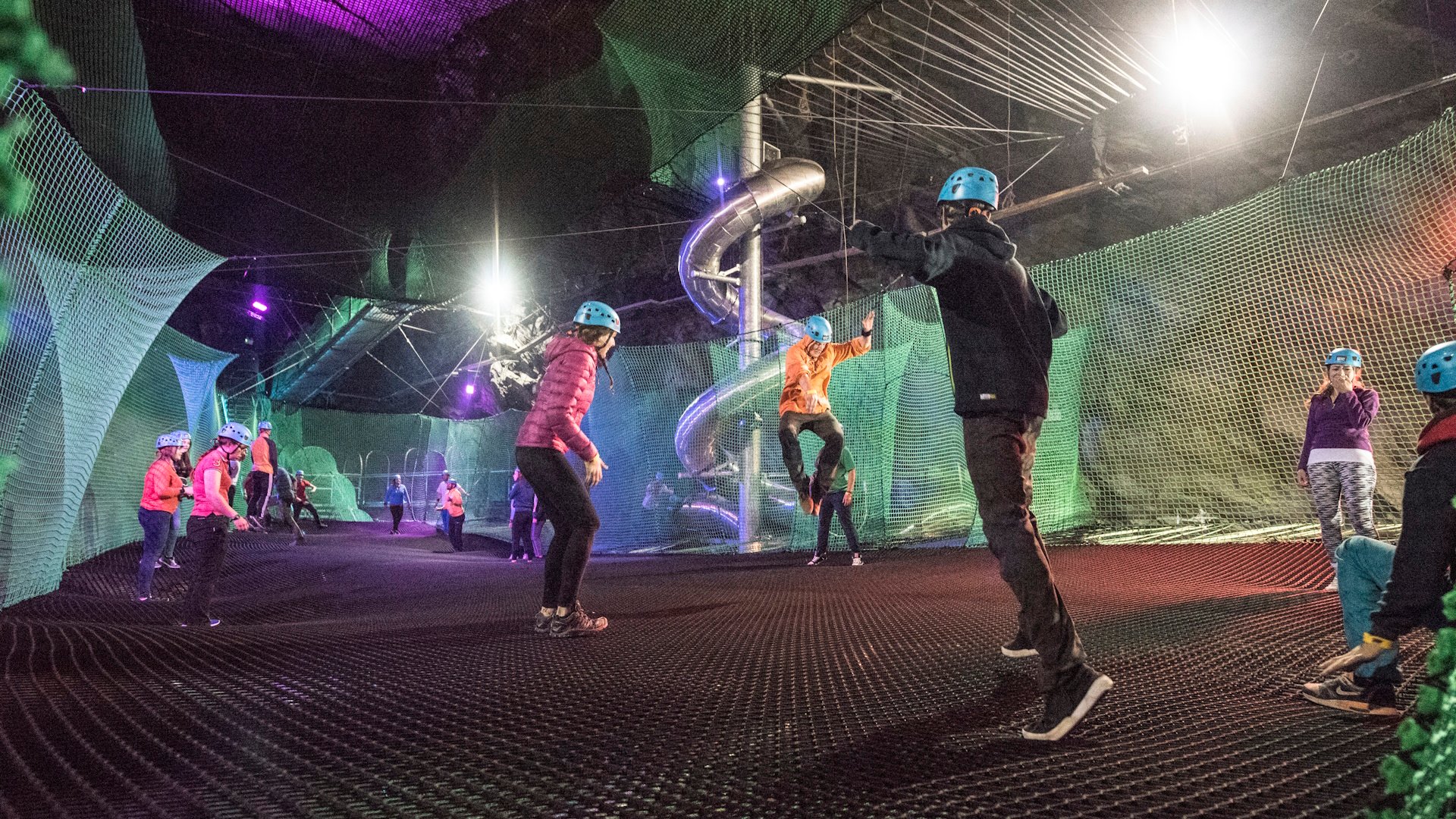 Zip World - Bounce Below