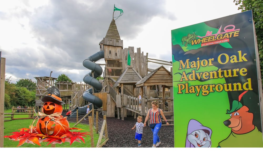 Wheelgate Park - Major Oak Adventure Playground Halloween