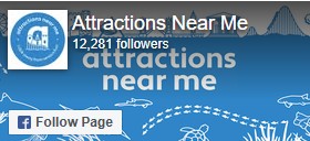 Follow Attractions Near Me on Facebook