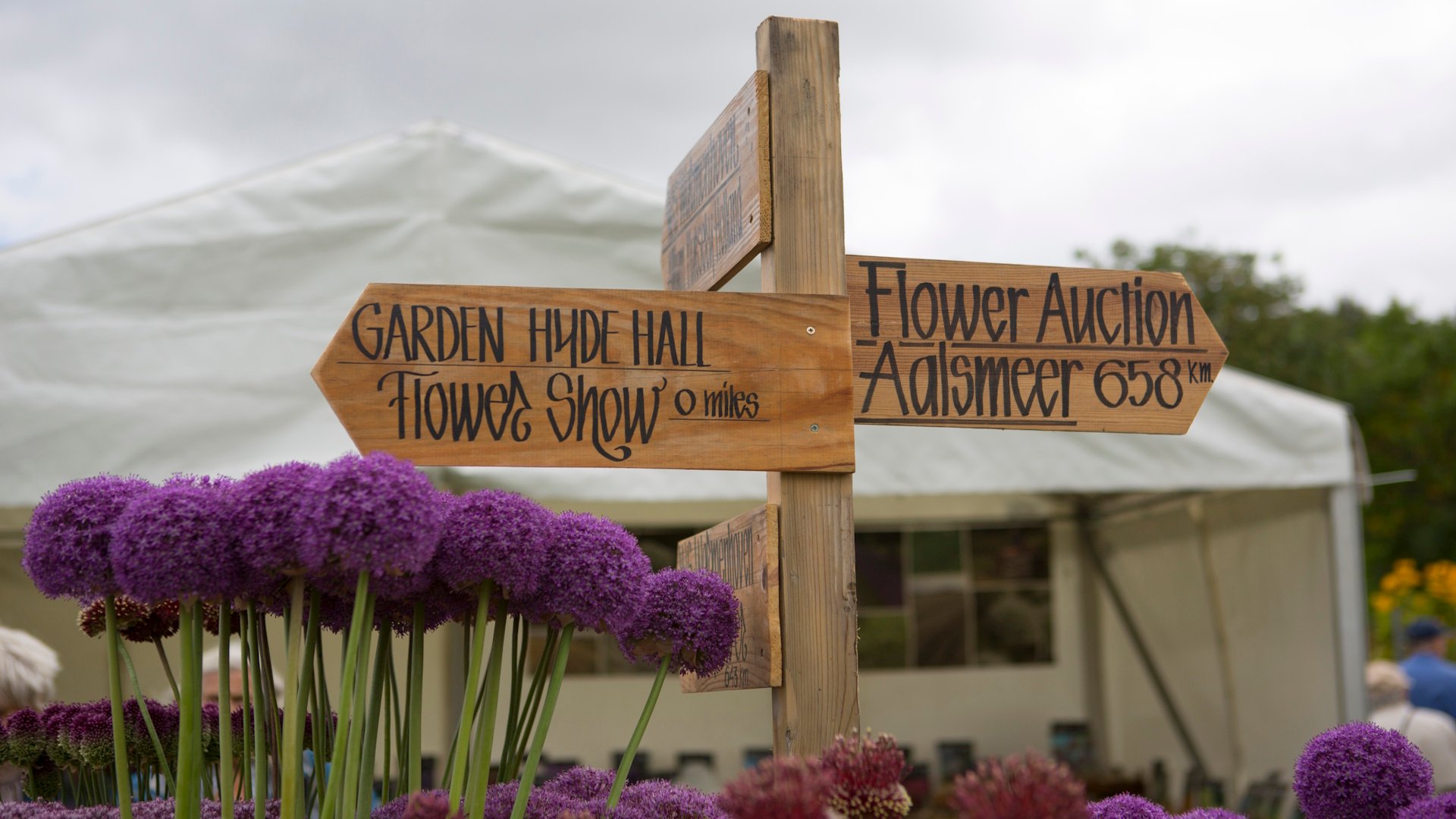 RHS Hyde Hall - Flower Show Signage