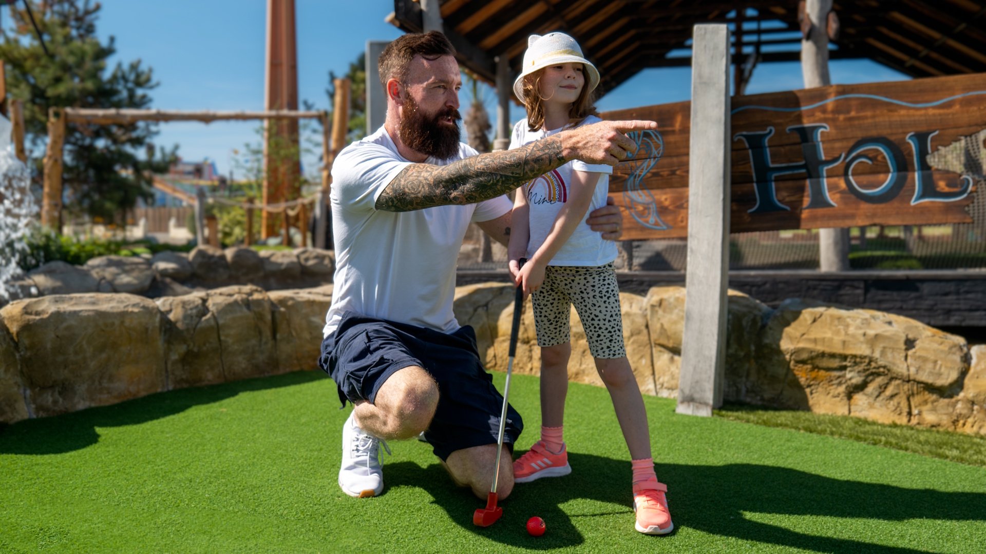 Viking Golf - Father and Daughter
