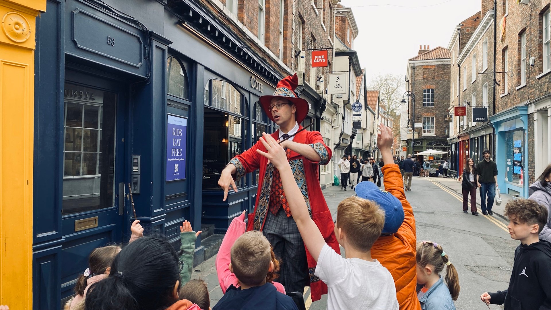 Wizard Walk of York - The Wizard in Action