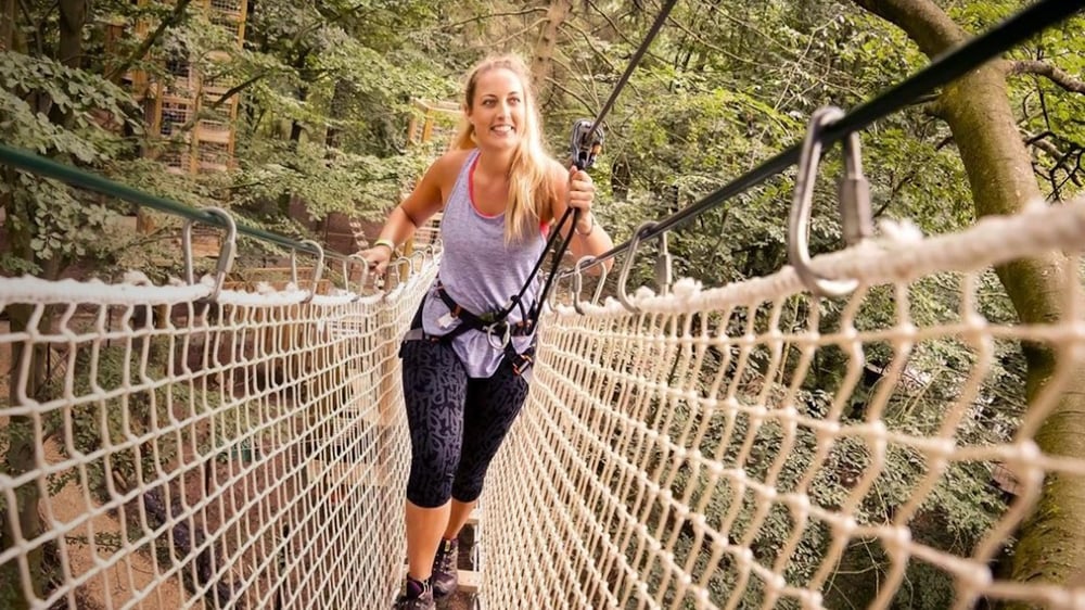 Go Ape Temple Newsam - Rope Bridge