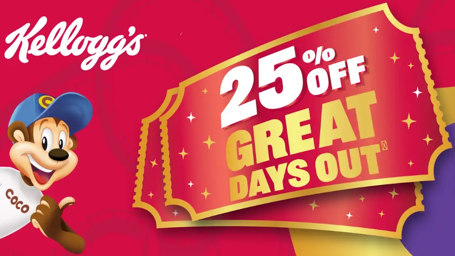Kellogg's 25% Off Days Out