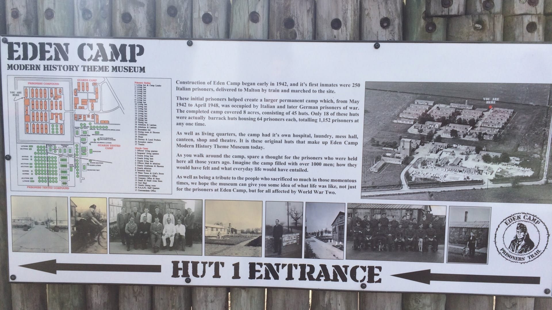 Eden Camp Modern History Theme Museum - Museum History