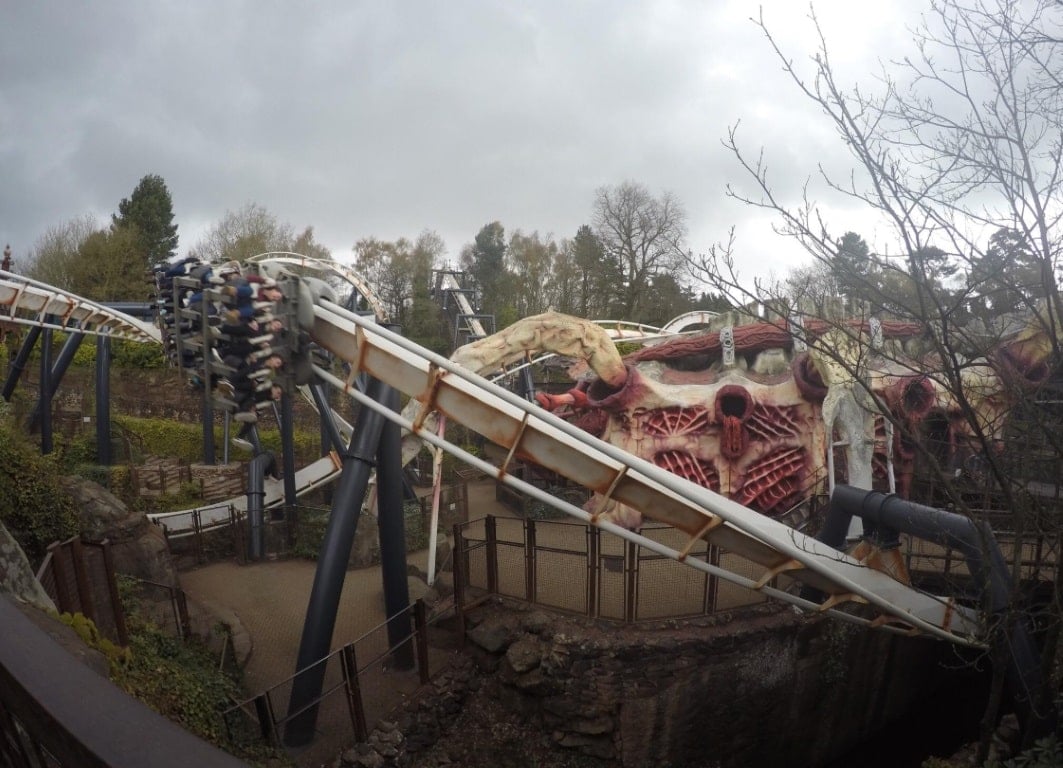 Alton Towers - Nemesis Monster