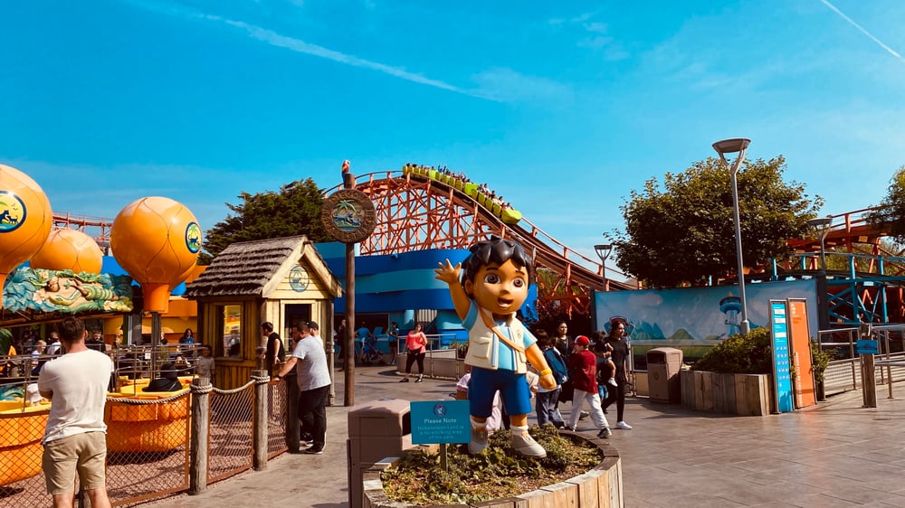 Nickelodeon Land at Blackpool Pleasure Beach