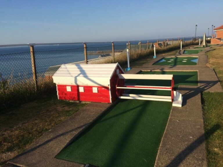 Whitby Crazy Golf - The Waterwheel Hole