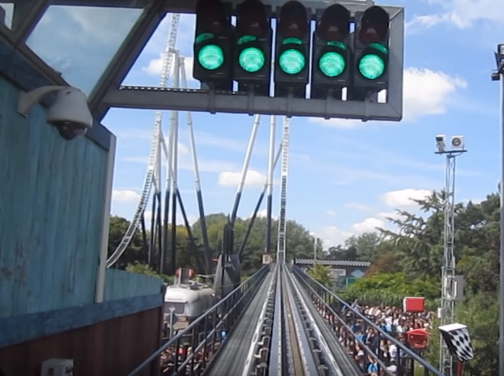 Stealth - Thorpe Park - Hydraulic Launch