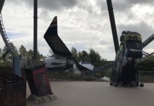 The Swarm Ride Theming - Thorpe Park