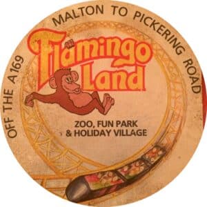 Flamingo Land Resort - Classic Car Sticker