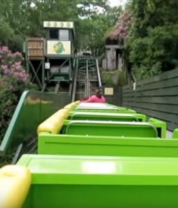 Greenwood Family Park - Green Dragon - People Powered Roller Coaster