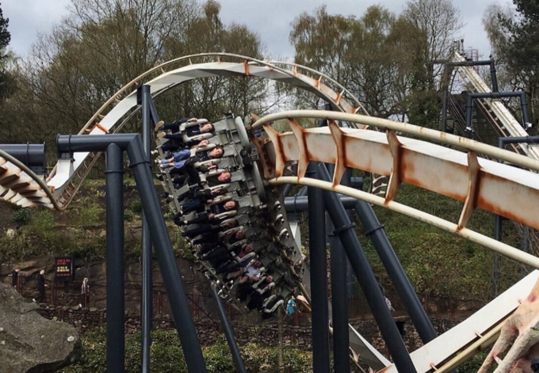 Nemesis - Alton Towers - Inverted Roller Coaster