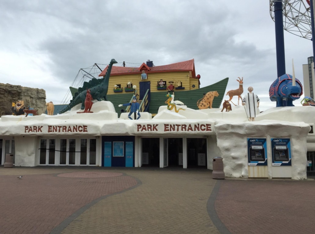 Blackpool Pleasure Beach - Theme Park Entrance